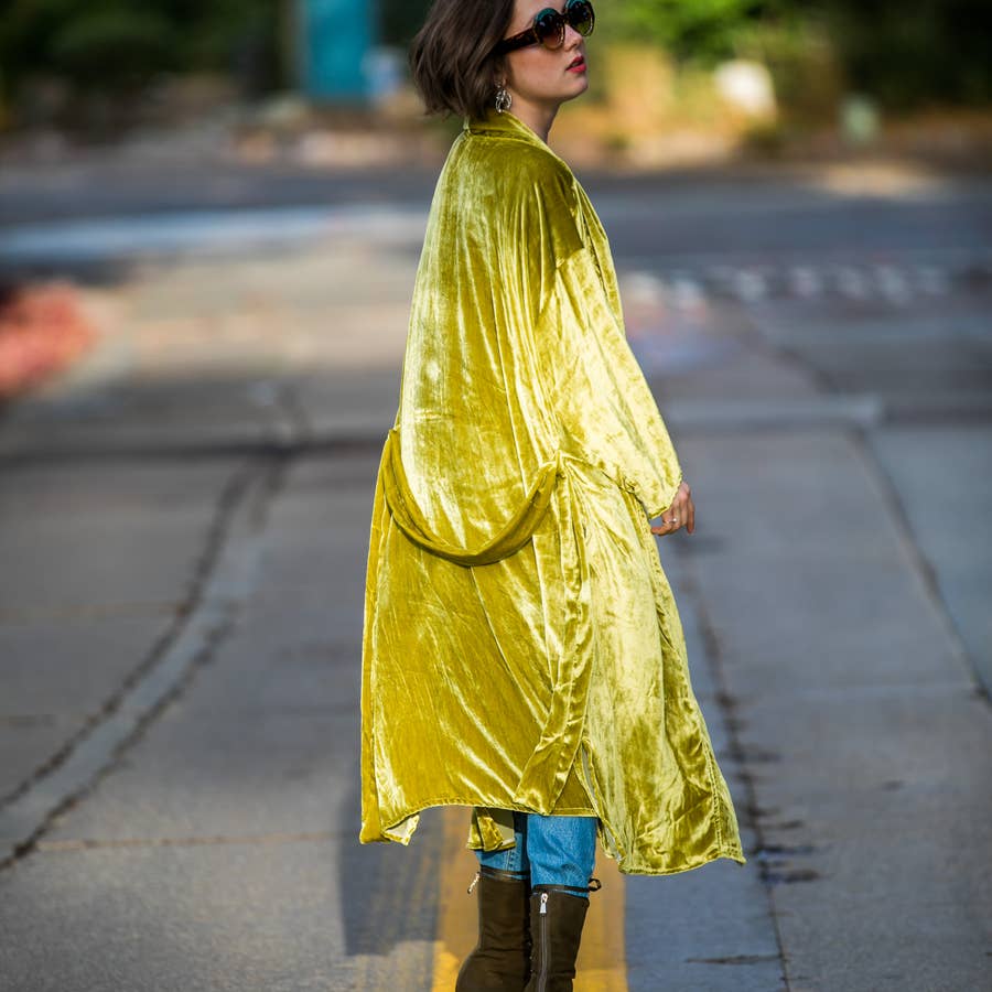 5 Way’s to wear the olive oil green colour trend for winter 2023